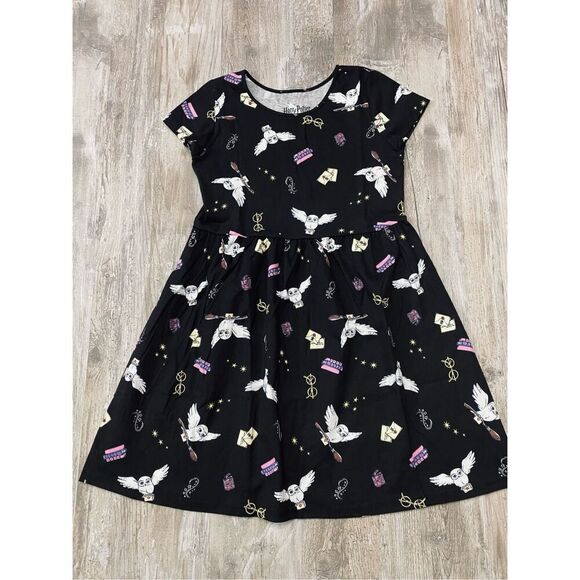 Girls Harry Potter Owl Dress Size XXL - Picture 1 of 3